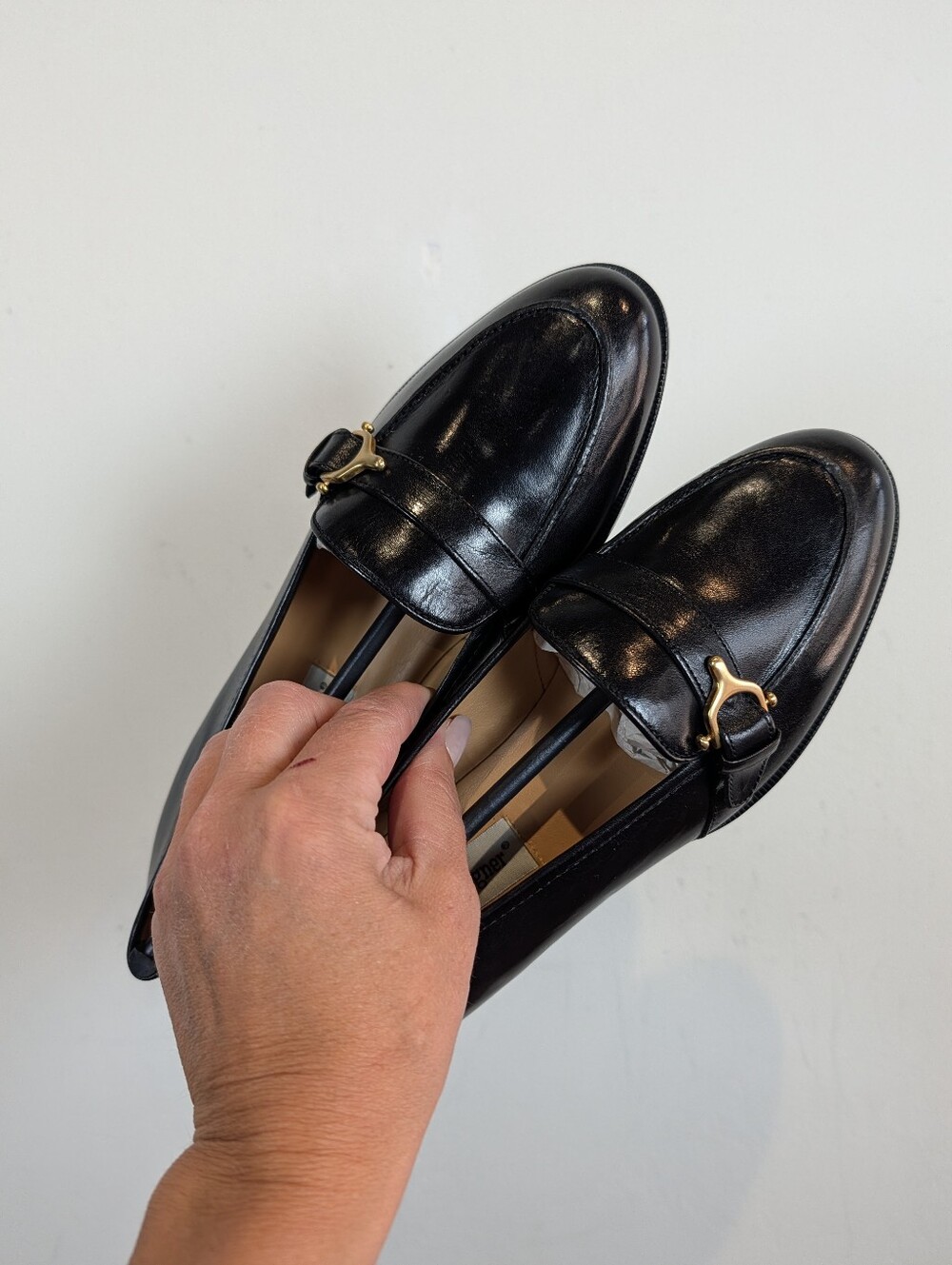 Vintage Etienne Aigner Tracy Leather Loafers, Size 7.5 - Picture 5 of 6
